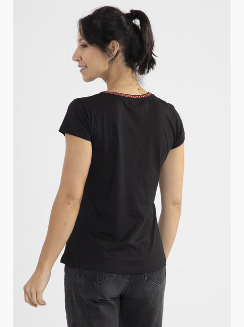 Tee-shirt Lurex   Avec Col Rond | Gerard Pasquier - Kiabi