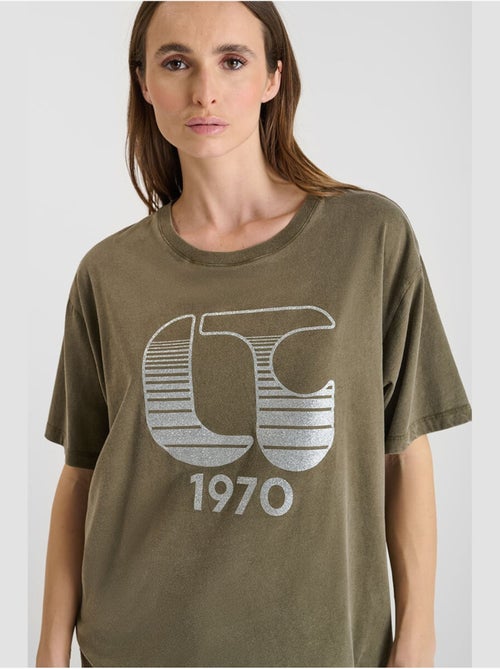 Tee-Shirt LYNETTE 'Le Temps Des Cerises' - Kiabi Tee-Shirt LYNETTE 'Le Temps Des Cerises' - Kiabi