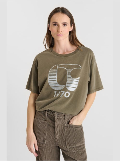 Tee-Shirt LYNETTE 'Le Temps Des Cerises' - Kiabi Tee-Shirt LYNETTE 'Le Temps Des Cerises' - Kiabi