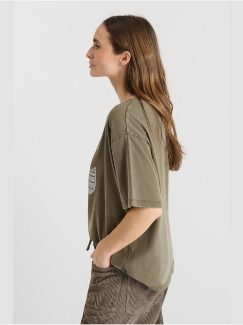 Tee-Shirt LYNETTE 'Le Temps Des Cerises' - Kiabi Tee-Shirt LYNETTE 'Le Temps Des Cerises' - Kiabi