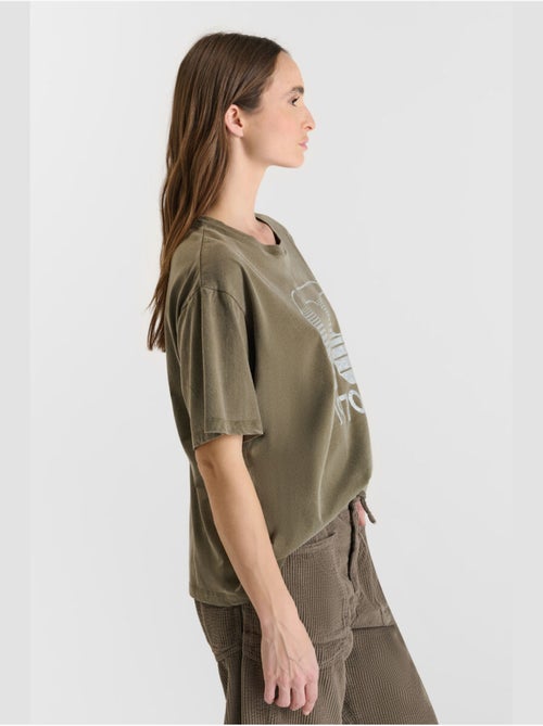 Tee-Shirt LYNETTE 'Le Temps Des Cerises' - Kiabi Tee-Shirt LYNETTE 'Le Temps Des Cerises' - Kiabi