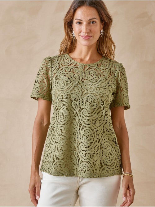 Tee-shirt macramé - DAXON - Kiabi
