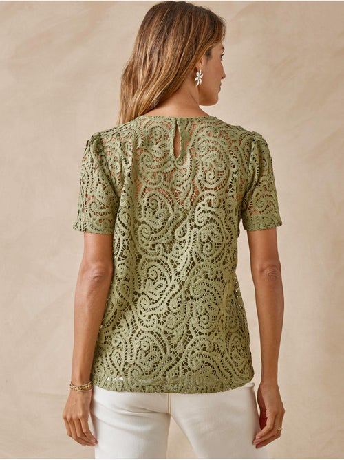 Tee-shirt macramé - DAXON - Kiabi