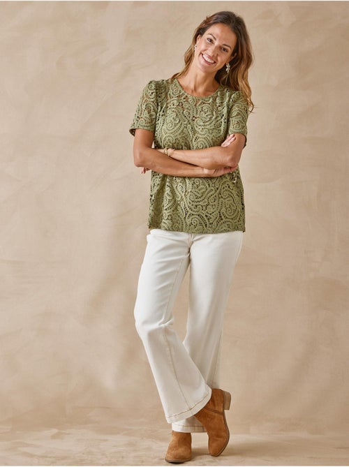 Tee-shirt macramé - DAXON - Kiabi