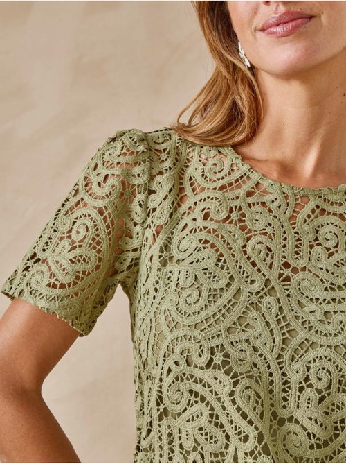 Tee-shirt macramé - DAXON - Kiabi