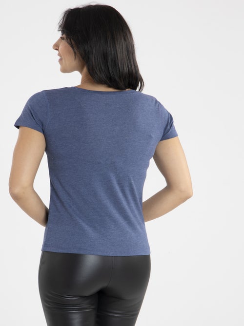 Tee-shirt Mady  | Gerard Pasquier Avec Col V | Gerard Pasquier - Kiabi