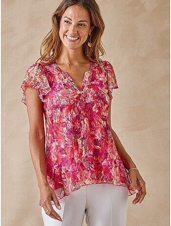 Tee-shirt maille dentelle - DAXON