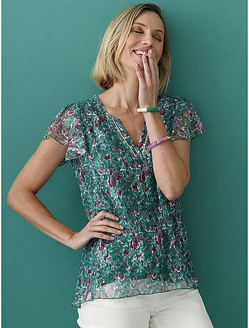 Tee-shirt maille dentelle - DAXON