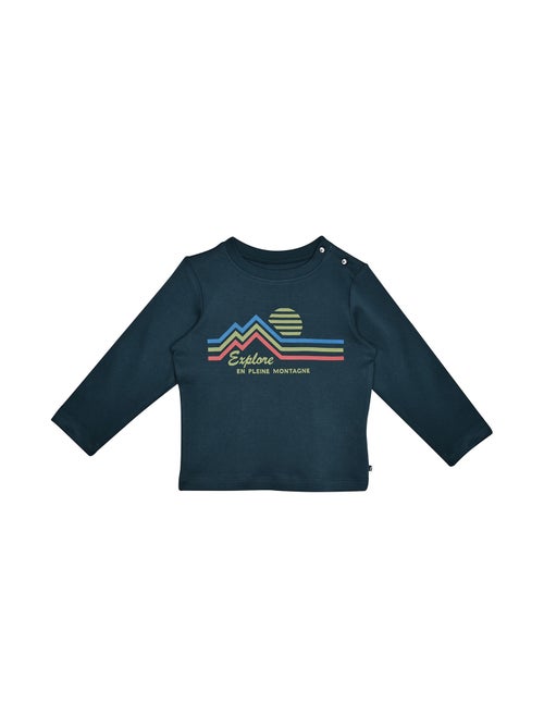 Tee-shirt Malik interlock manches longues les Grands de Sucre d'Orge - Kiabi
