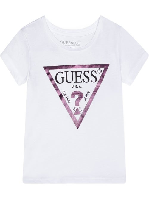 Tee shirt manches courtes - Guess kids - Kiabi