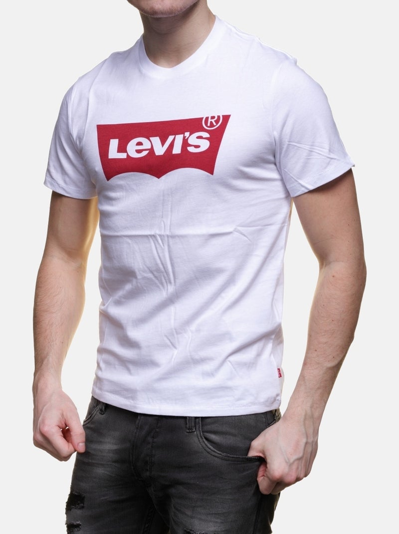 Tee Shirt manches courtes - Levi's Blanc - Kiabi