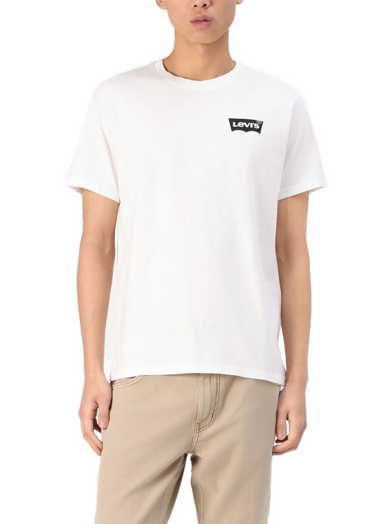 Tee Shirt manches courtes - Levi's Blanc - Kiabi