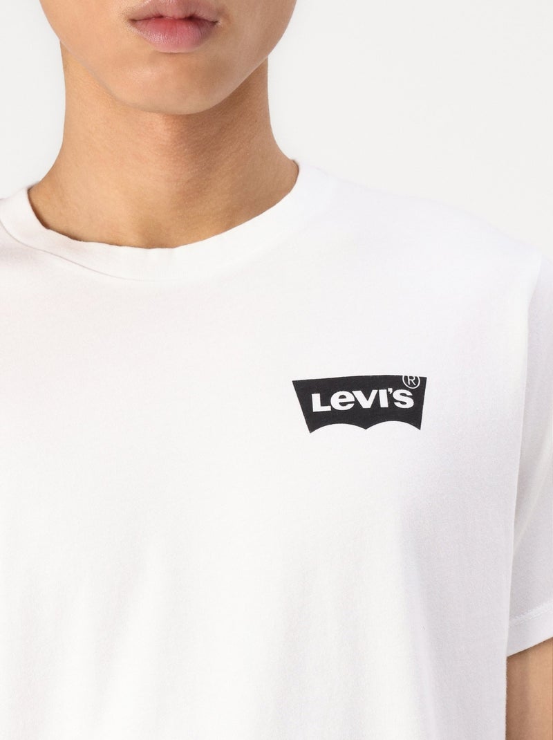 Tee Shirt manches courtes - Levi's Blanc - Kiabi