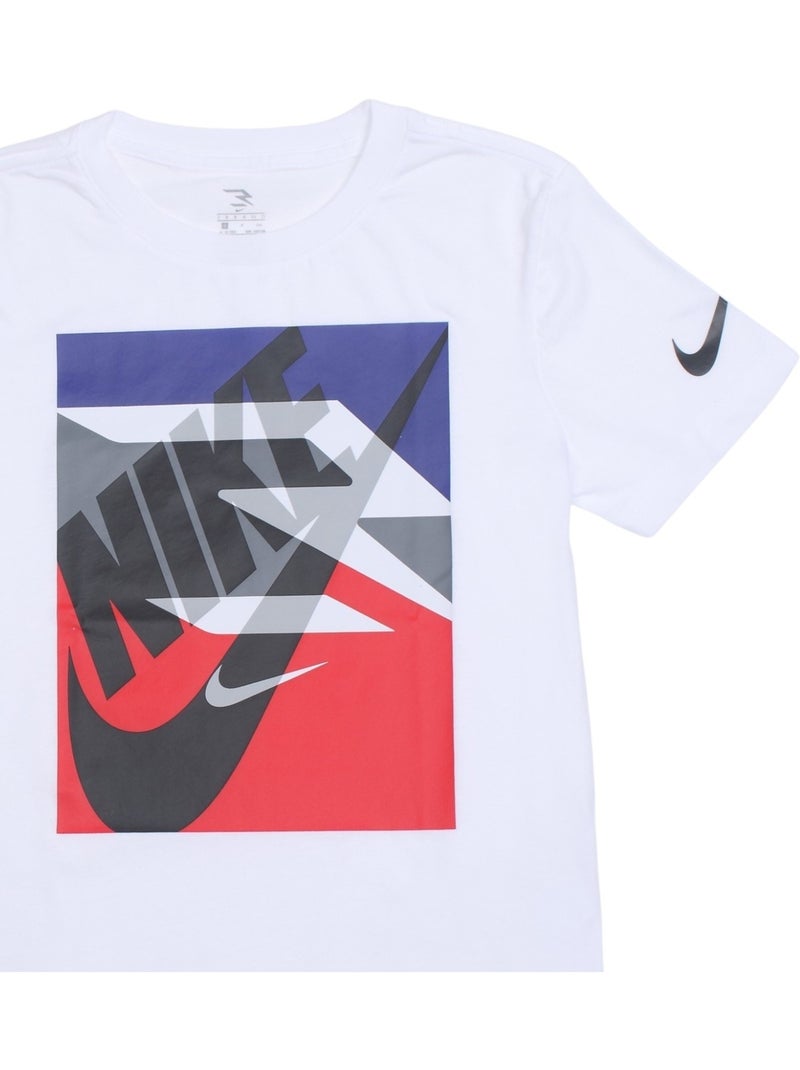 Tee Shirt manches courtes - Nike Blanc - Kiabi