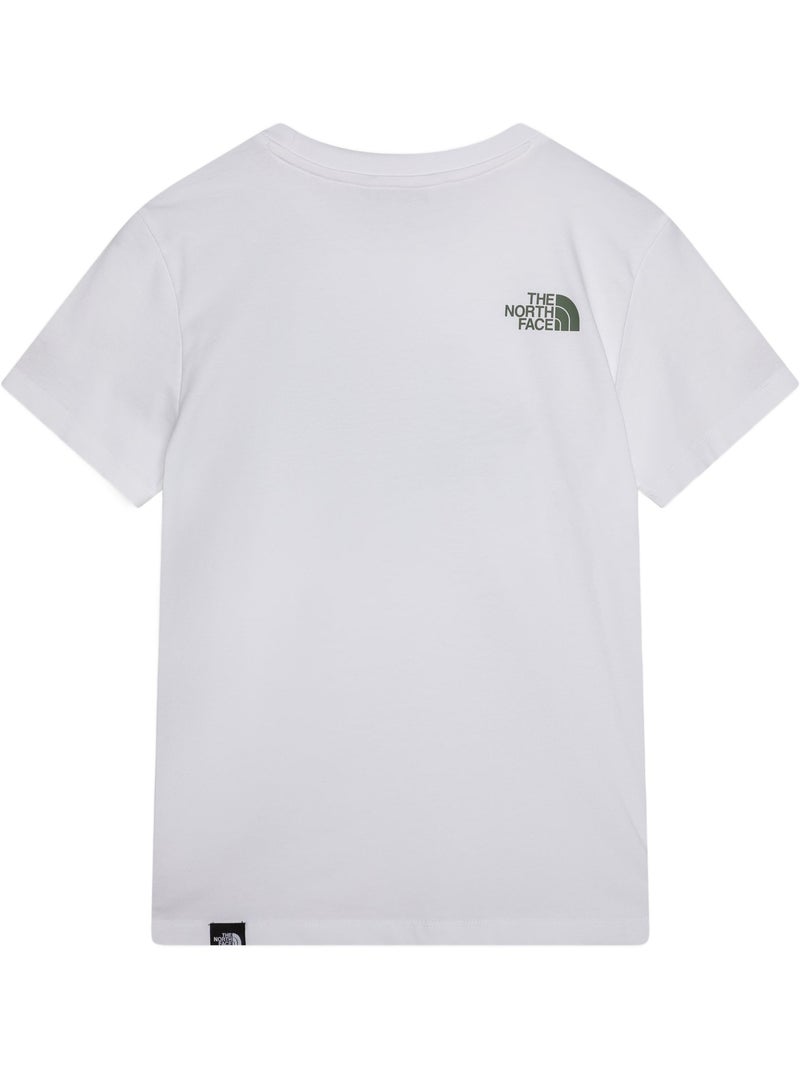 Tee Shirt manches courtes - The North Face Blanc - Kiabi