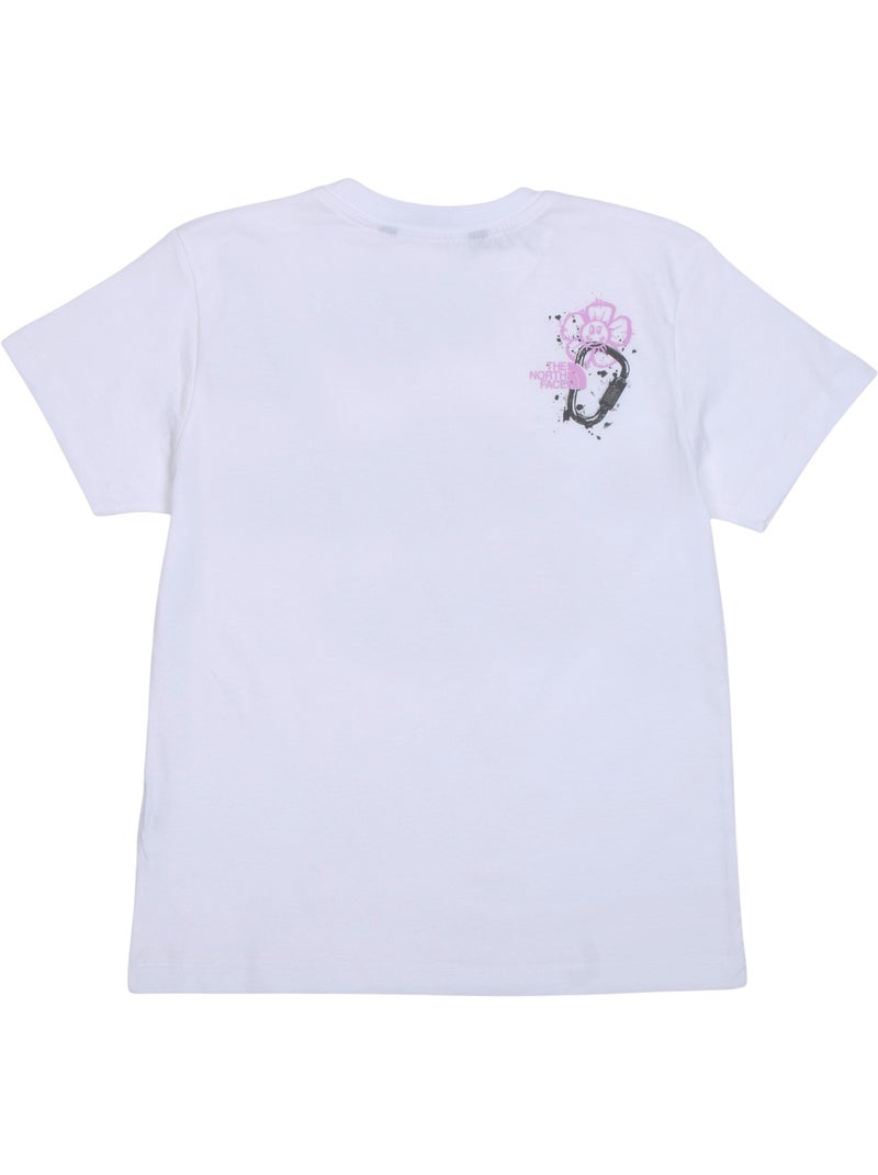 Tee shirt manches courtes - The North Face Blanc - Kiabi