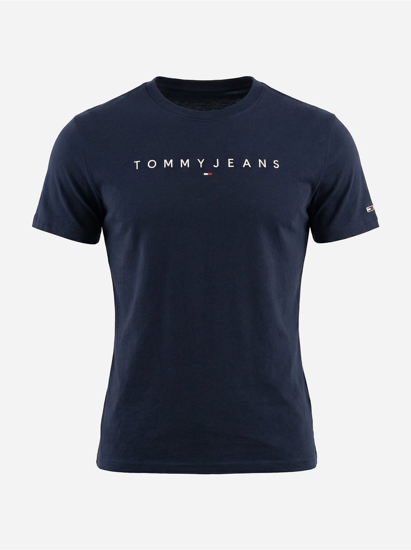 Tee Shirt manches courtes - Tommy jeans Bleu foncé - Kiabi