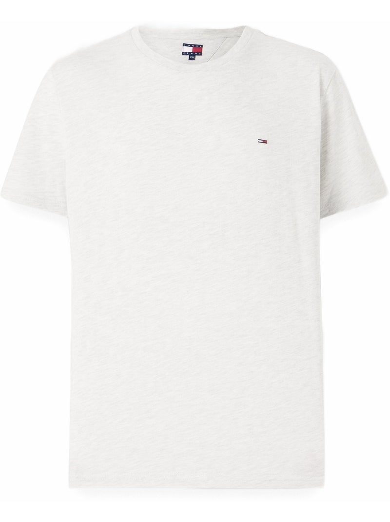 Tee Shirt manches courtes - Tommy jeans Gris - Kiabi