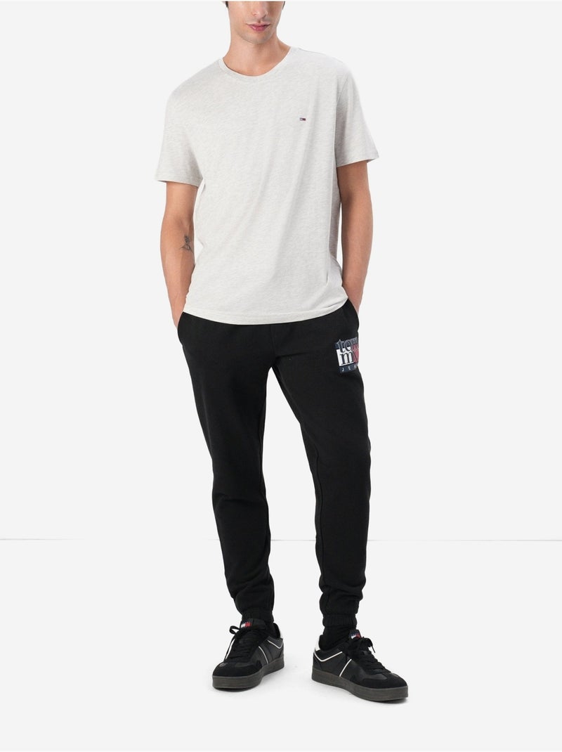 Tee Shirt manches courtes - Tommy jeans Gris - Kiabi