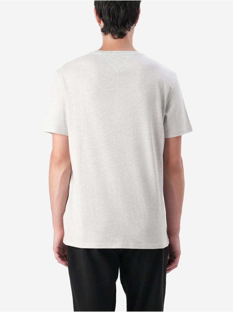 Tee Shirt manches courtes - Tommy jeans Gris - Kiabi