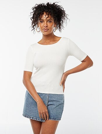 Tee-shirt manches courtes basique