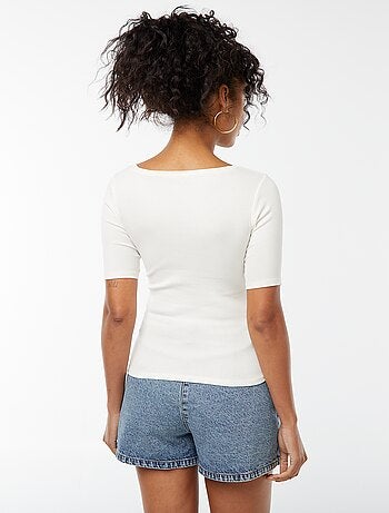 Tee-shirt manches courtes basique