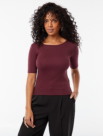 Tee-shirt manches courtes basique