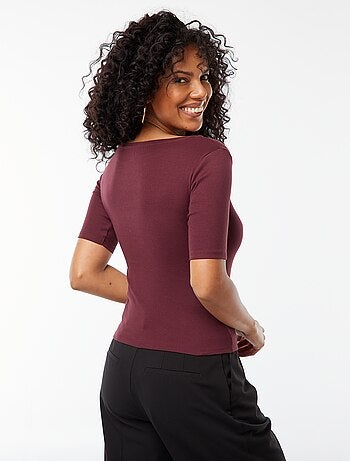 Tee-shirt manches courtes basique