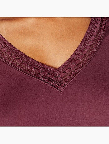 Tee-shirt manches courtes Camille - RougeGorge Lingerie