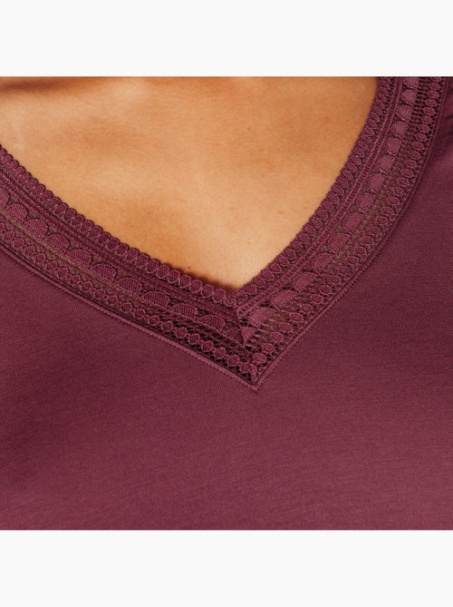 Tee-shirt manches courtes Camille - RougeGorge Lingerie - Kiabi