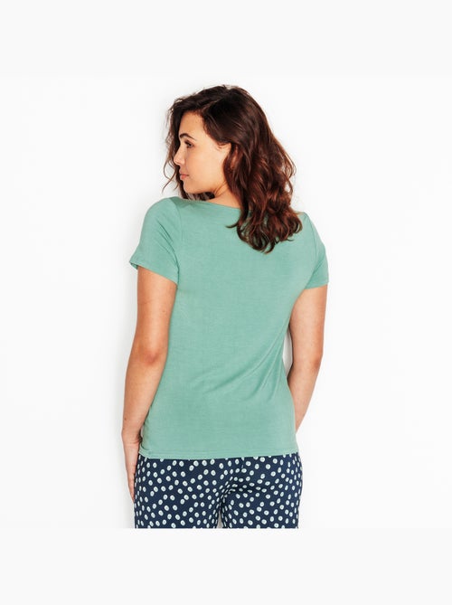 Tee-shirt manches courtes Camille - RougeGorge Lingerie - Kiabi