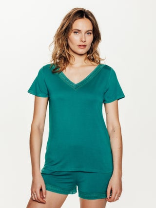 Tee-shirt manches courtes Camille - RougeGorge Lingerie