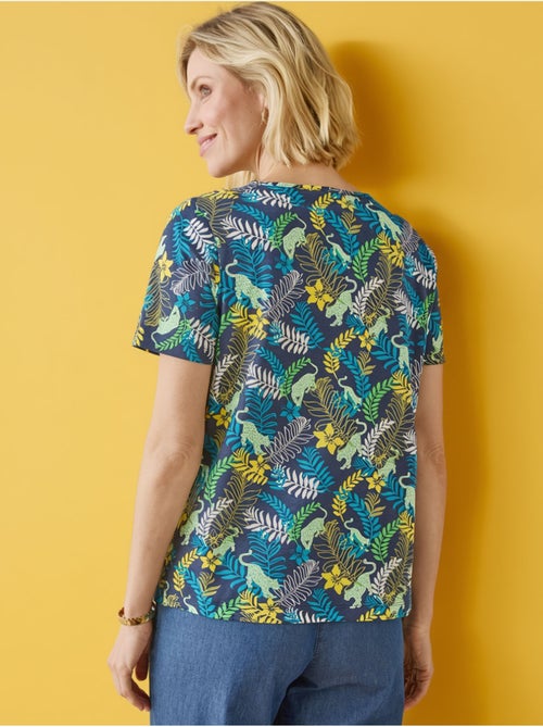 Tee-shirt manches courtes coton - DAXON - Kiabi