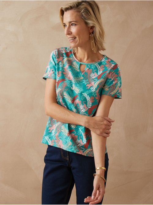 Tee-shirt manches courtes coton - DAXON - Kiabi