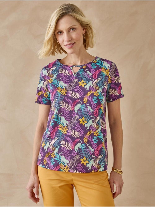 Tee-shirt manches courtes coton - DAXON - Kiabi