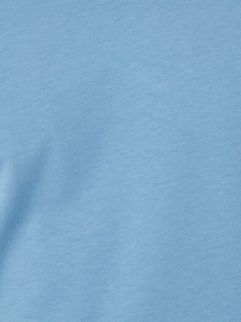 T-shirt Psycho Bunny Homme – Manches Courtes, Coton Pima, Bleu Marine, Taille 7