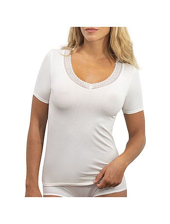 Tee-shirt manches courtes femme Ligne Chaude Athena
