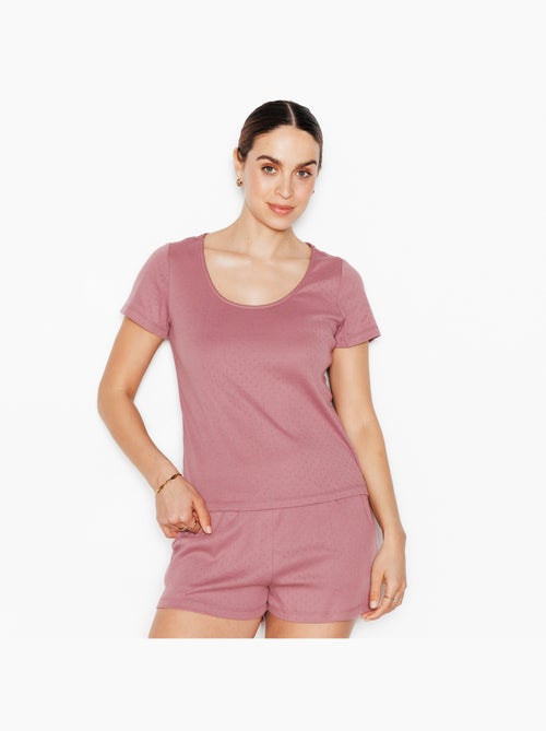 Tee-shirt manches courtes Habybis - RougeGorge Lingerie - Kiabi Tee-shirt manches courtes Habybis - RougeGorge Lingerie - Kiabi