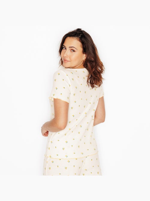 Tee-shirt manches courtes Idee - RougeGorge Lingerie - Kiabi