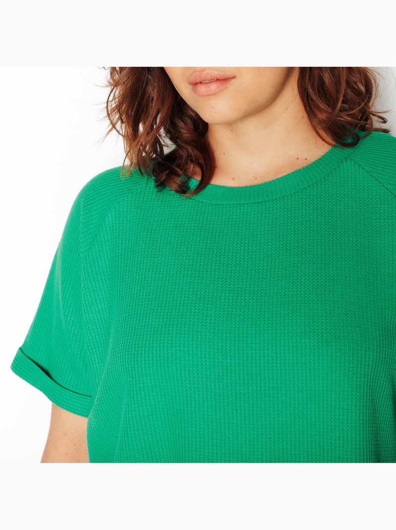 Tee-shirt manches courtes Igloo - RougeGorge Lingerie Vert - Kiabi