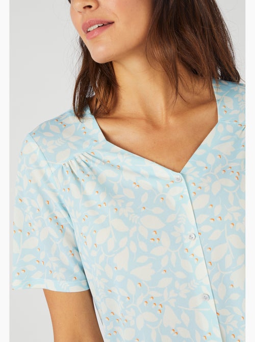 Tee-shirt manches courtes imprimé - damart - Kiabi Tee-shirt manches courtes imprimé - damart - Kiabi