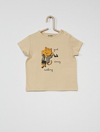 Tee-shirt manches courtes imprimé
