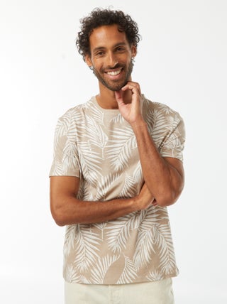 Tee-shirt manches courtes imprimé