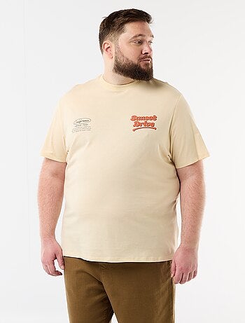 Tee-shirt manches courtes imprimé