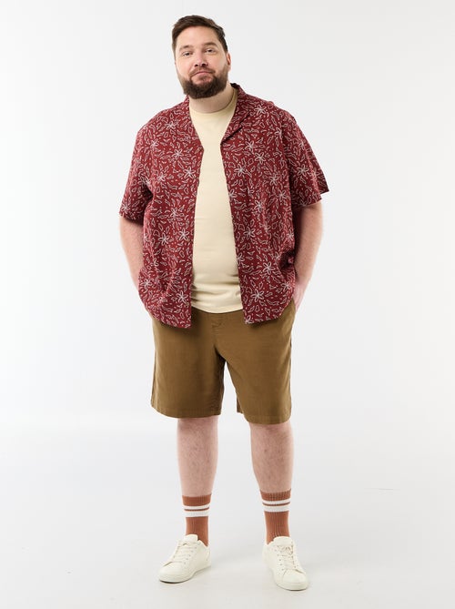 Tee-shirt manches courtes imprimé - Kiabi