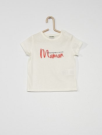 Tee-shirt manches courtes imprimé