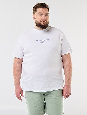 Tee-shirt manches courtes imprimé