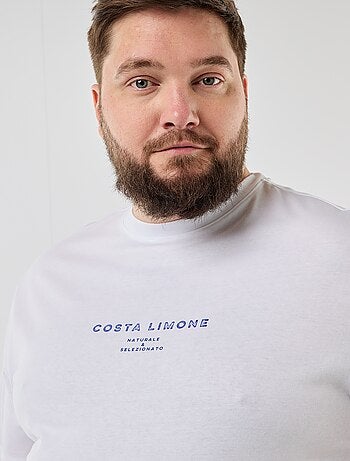 Tee-shirt manches courtes imprimé