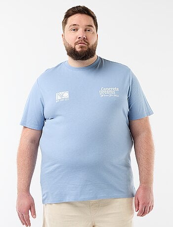Tee-shirt manches courtes imprimé