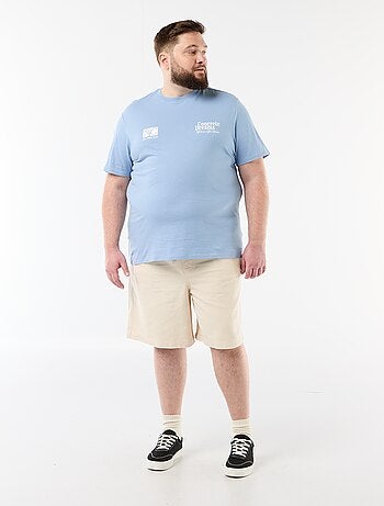 Tee-shirt manches courtes imprimé